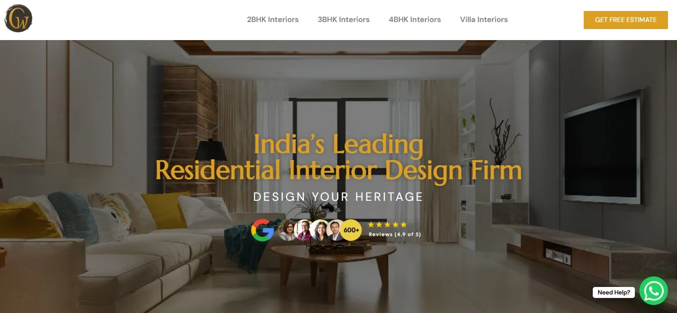 Residential Interior Designers in Bangalore