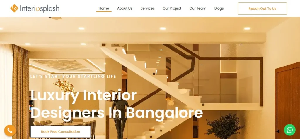 Residential Interior Designers in Bangalore