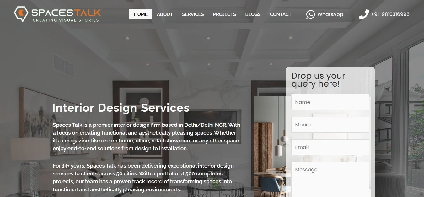 Top Interior Designers in Delhi