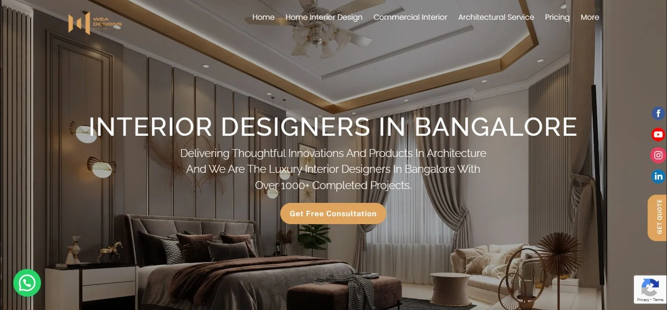 Residential Interior Designers in Bangalore