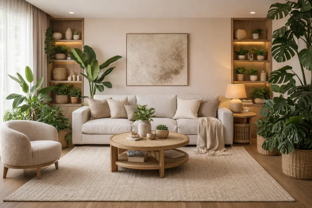 Nature-Inspired Biophilic Interiors