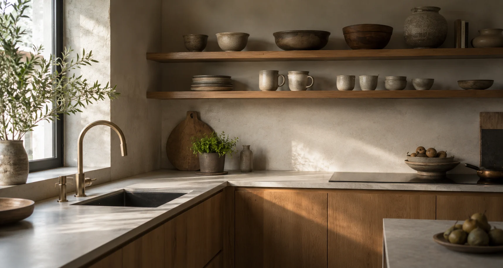 Japandi kitchen