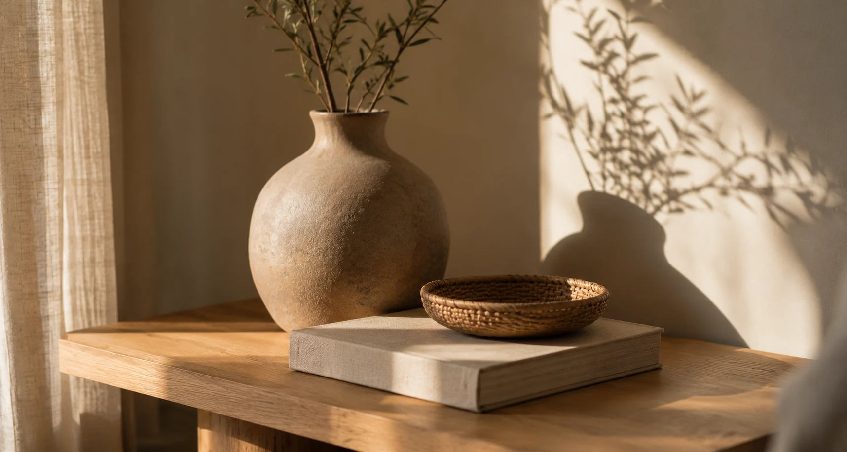 Japandi styling corner