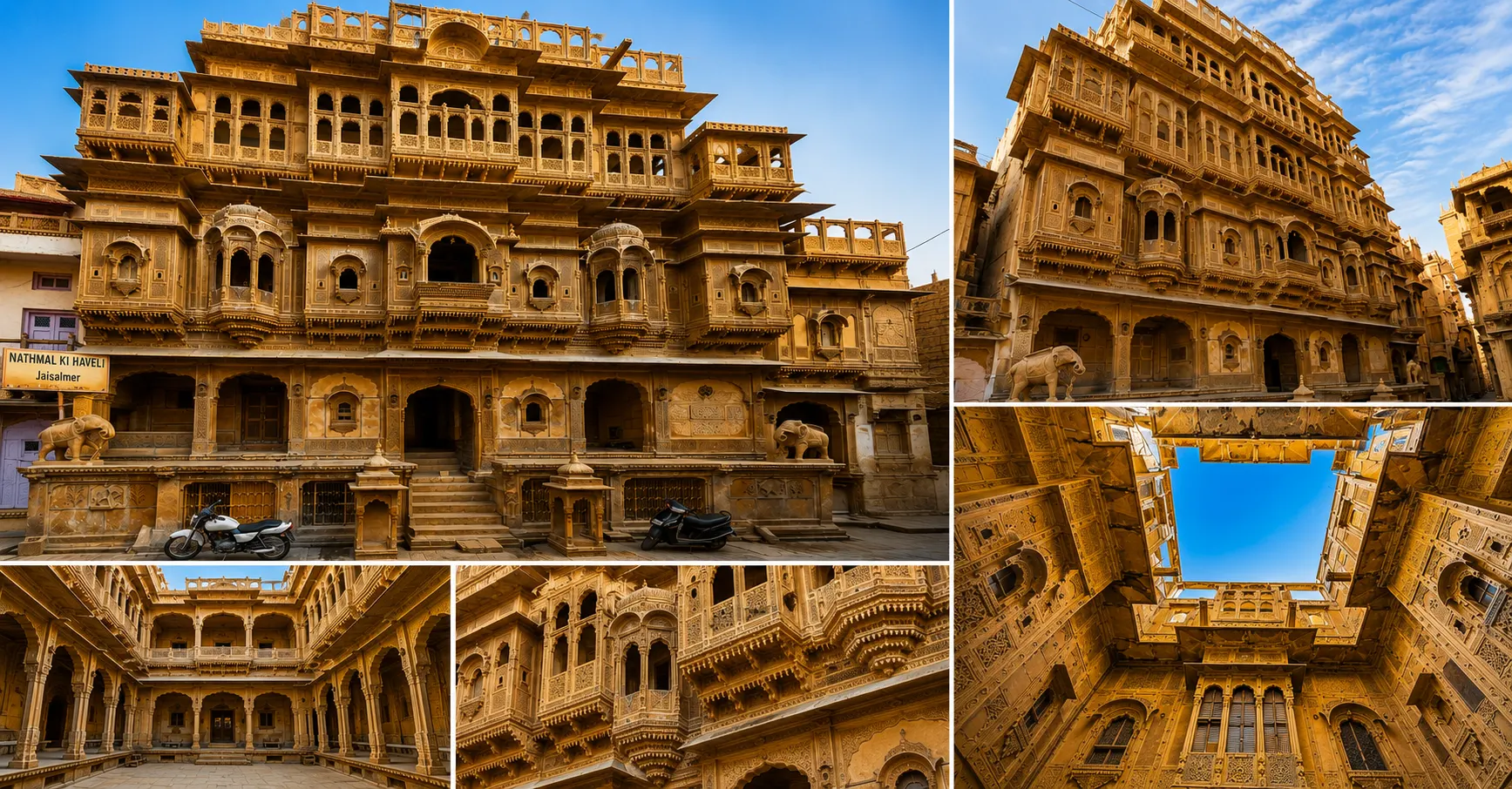Nathmal Ki Haveli Jaisalmer's grandeur