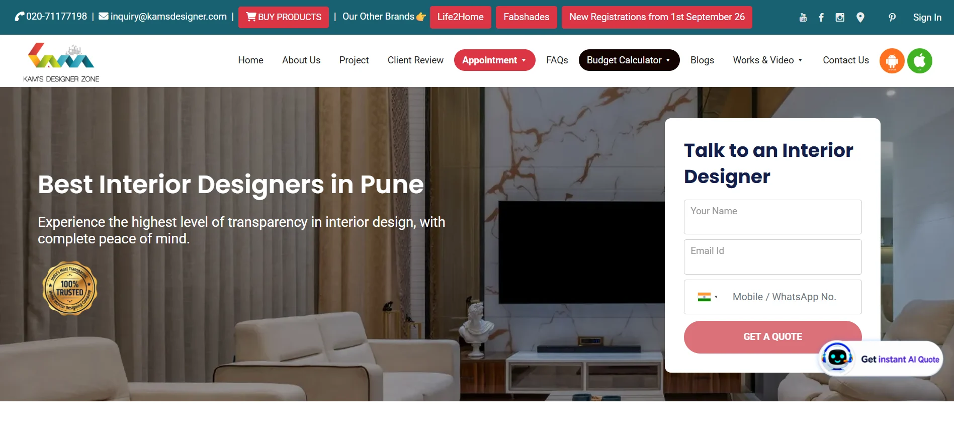 Kams Designer Zone