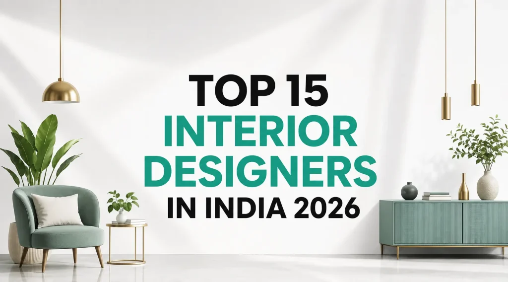 interior designers in India 2026