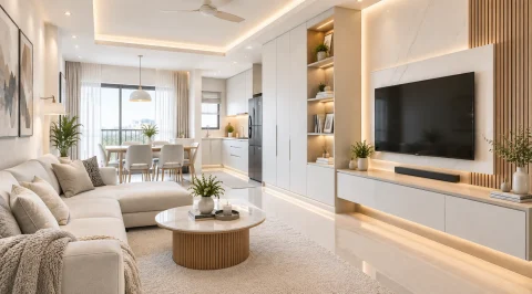 2BHK interior design